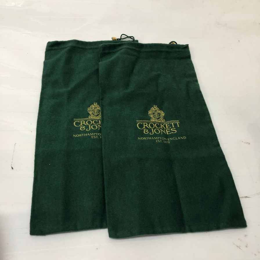 クロケット&ジョーンズ 6105 ウェイブリッジ ウイングチップ カーフ バーガンディ UK5.5E 360ラスト メンズ CROCKETT&JONES WEYBRIDGE ビジネスシューズ 約24.5cm【LA】【中古】