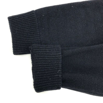 美品◆バフィー パーカー ニット パーカー メンズ ブラック サイズ 44 BAFY 【AFB12】