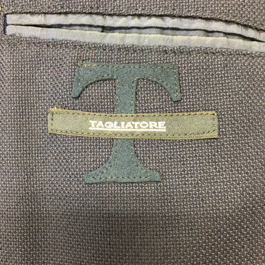 中古■タリアトーレ ジャケット 2B シングル ウール100%  REDA生地 1SMCS22K メンズ ネイビー サイズ44/R TAGLIATORE 【AFA17】