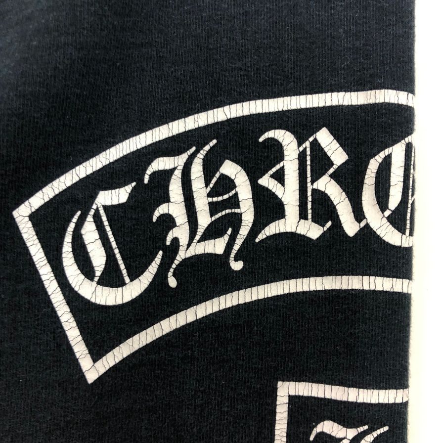 クロムハーツ パンツ スウェット USA製 ブラック メンズ サイズL 2214ｰ304ｰ9026 CHROME HEARTS 【AFB47】