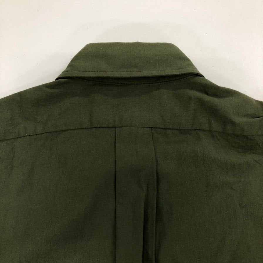 インディビジュアライズドシャツ ボタンダウンシャツ グリーン メンズ サイズ15.5 INDIVIDUALIZED SHIRTS【LA】