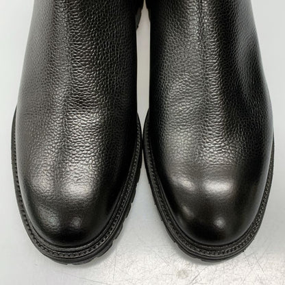 クロケット&ジョーンズ サイドゴアブーツ チェルシー グレインレザー ブラック メンズ サイズUK8 Crockett＆Jones CHELSEA11 約26.5cm【AFC40】
