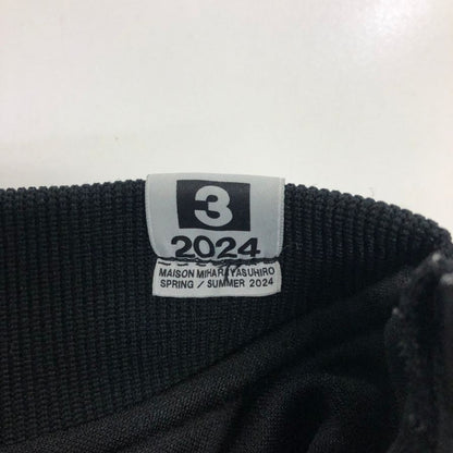 美品◆メゾン ミハラヤスヒロ 24SS ワイドバックトラックジャケット ブラック サイズ46 メンズ Maison MIHARA YASUHIRO 【AFA21】