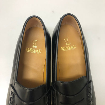 リーガル ローファー JE02 AH ブラック メンズ サイズ27cm REGAL 約27.0cm【AFD6】