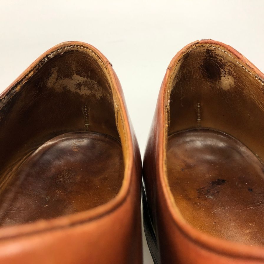 チーニー シングルモンク ブラウン UK7 メンズ CHEANEY 約25.5cm【AFC4】