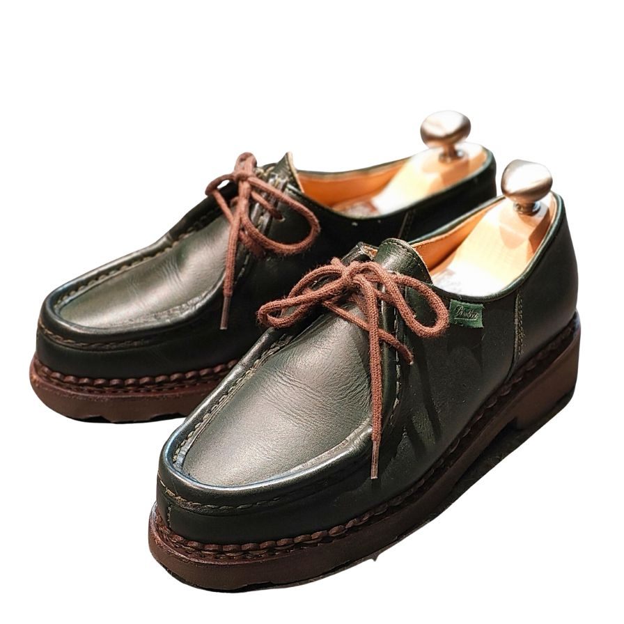 定価61600円✴️Theory 本革 チロリアンシューズ 毛皮 THE FLAT HEAD - THE FLAT HEAD(フラットヘッド) 安藤製靴別注