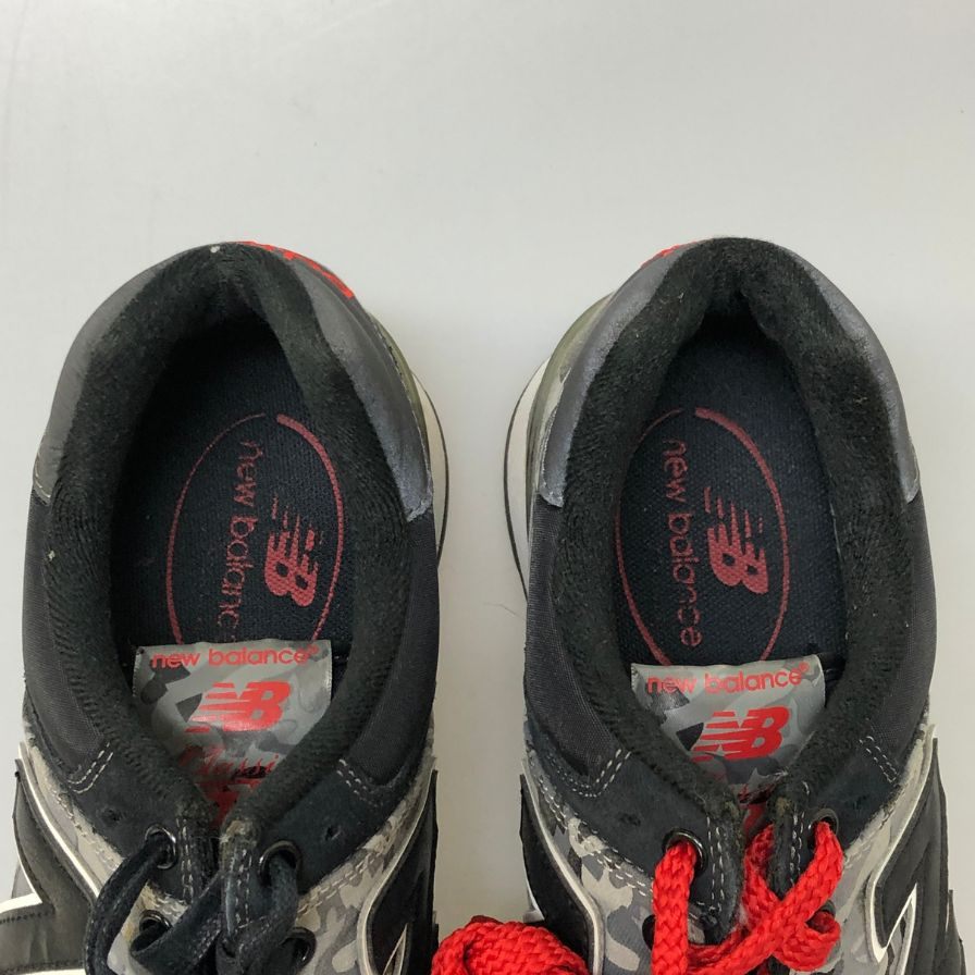 ニューバランス スニーカー 574 クラシック カモフラ柄 メンズ 27.5cm ブラック New Balance 約27.5cm【PTM5】