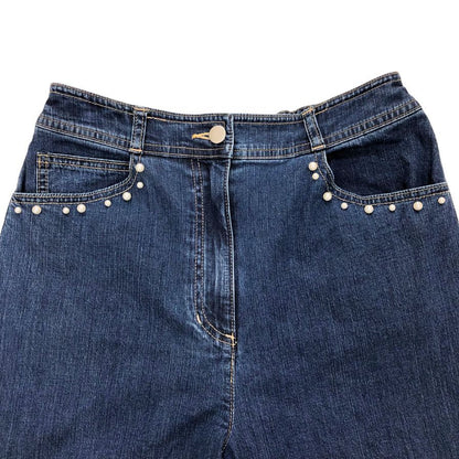 エムズグレイシー デニムパンツ パール  レディースサイズ40 M'S GRACY 【AFB34】