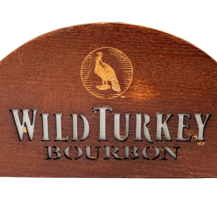 ワイルドターキー ライト 鑑賞用 ノベルティ ライトスタンド WILD TURKEY【AFI21】【中古】