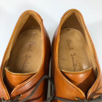 ポールスミス レザーシューズ Uチップ イングランド製 メンズ サイズ UK7 ブラウン PaulSmith 約25.5cm【AFC53】