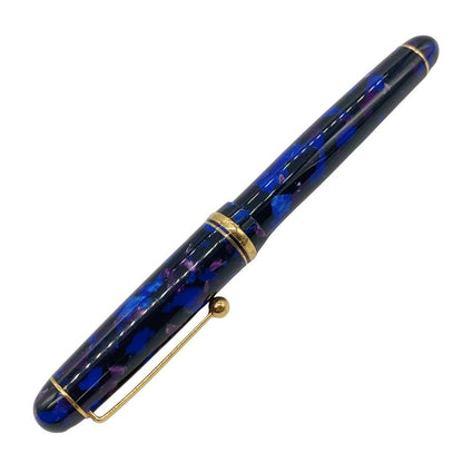 パイロット 万年筆 カスタム マーブル ペン先14K ブルー ゴールド PILOT CUSTOM LE【AFI8】