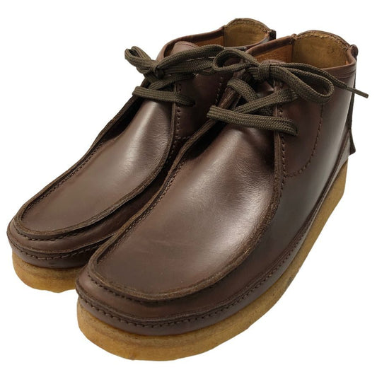 ウィーバーモカシン レザーブーツ ワラビー ブラウン サイズ43 メンズ Weaver Moccasin 約28.0cm【AFC44】