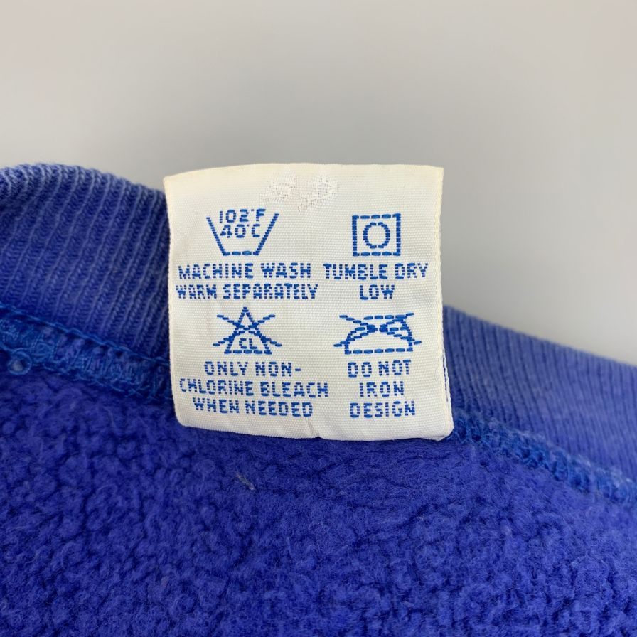 中古◆チャンピオン リバースウィーブ 90S スウェット ブルー メンズ サイズL Champion REVERSE WEAVE 【AFA13】