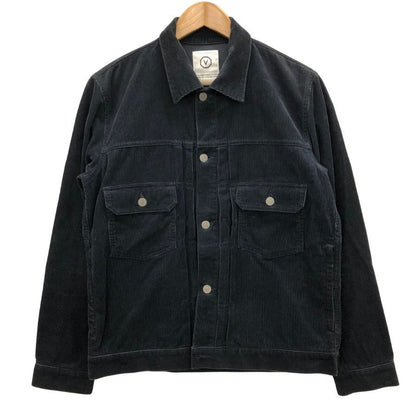 中古◆ヴィズヴィム ビズビム コーデュロイ ジャケット 101 パイソンタグ メンズ ブラック サイズL visvim 【AFB19】