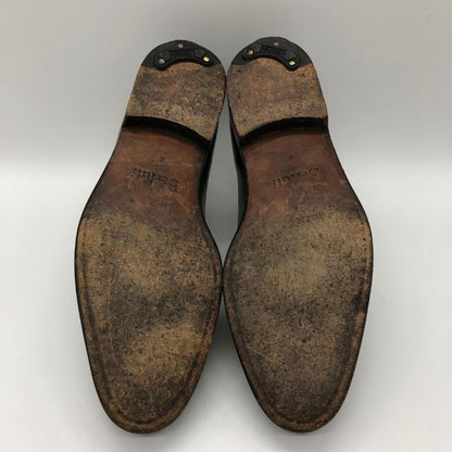 ベルルッティ ホールカット レザー メダリオン グリーンパティーヌ メンズ サイズUK6 Berluti 約24.5cm【PTM】