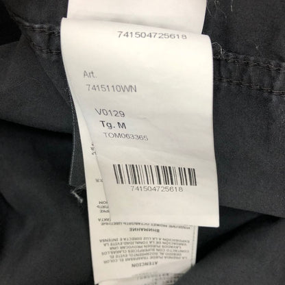 美品◆ストーンアイランド 21SS ガーメントダイ ワークシャツ ブラック メンズ サイズM Stone Island 【AFB18】