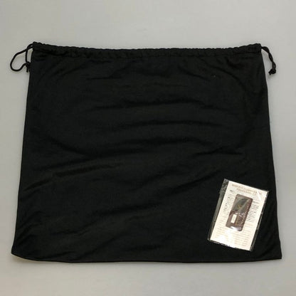 ノーブランド トートバッグ JRA 鑑定品 クロコダイル レザー ハンド 手持ち ブラック【AFE3】