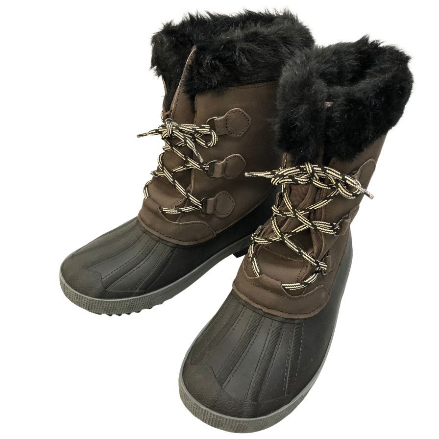 パジャール ブーツ レイリー ボア スノーブーツ  ユニセックス ブラウン サイズ26.5cm PAJAR 約26.5cm【AFC3】