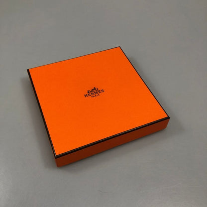 エルメス ハンカチ コットン100% ホワイト レディース HERMES【AFB55】【中古】