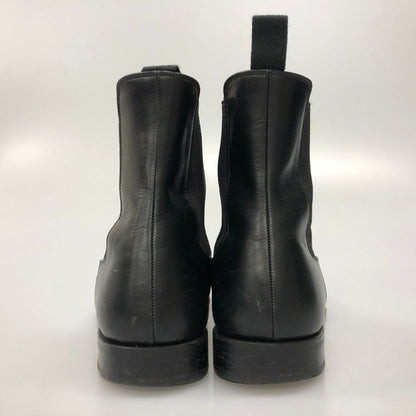 宮城興業 銀座田屋オーダー サイドゴアブーツ カーフ ブラック  サイズUK10想定 MIYAGIKOGYO 約28.5cm【AFC6】