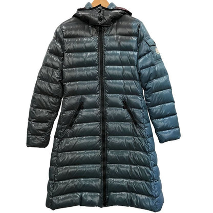 美品◆モンクレール ダウンジャケット モカ ブルー サイズ2 メンズ MONCLER MOKA GIUBBOTTO 【AFA21】