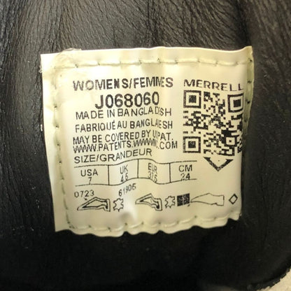 メレル ブーツ トレッキングブーツ Bristol MID レディース サイズ24 ブラック ホワイト系 MERRELL 約24.0cm【AFD4】