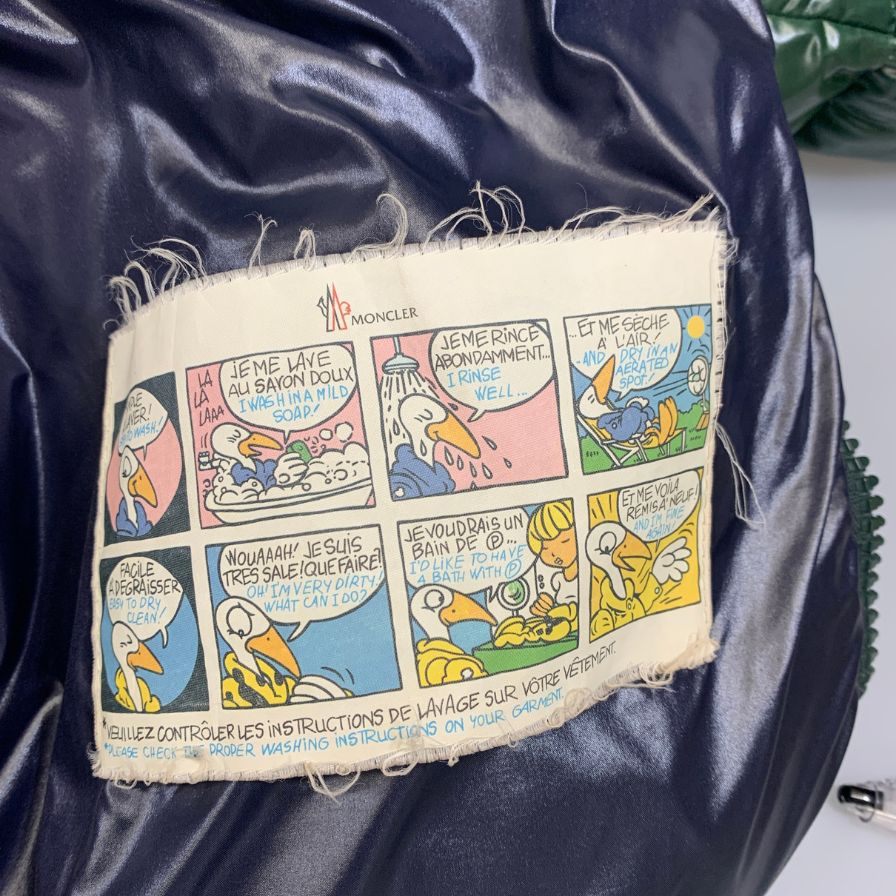 中古◆モンクレール マヤ ダウンジャケット レディース サイズ 5 グリーン  MONCLER MAYA 【AFA3】