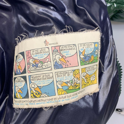 中古◆モンクレール マヤ ダウンジャケット レディース サイズ 5 グリーン  MONCLER MAYA 【AFA3】