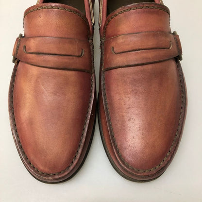 ベルルッティ パティーヌレザー ローファー 3211  ボルドー系 サイズ6 メンズ  Berluti 約24.5cm【AFC43】