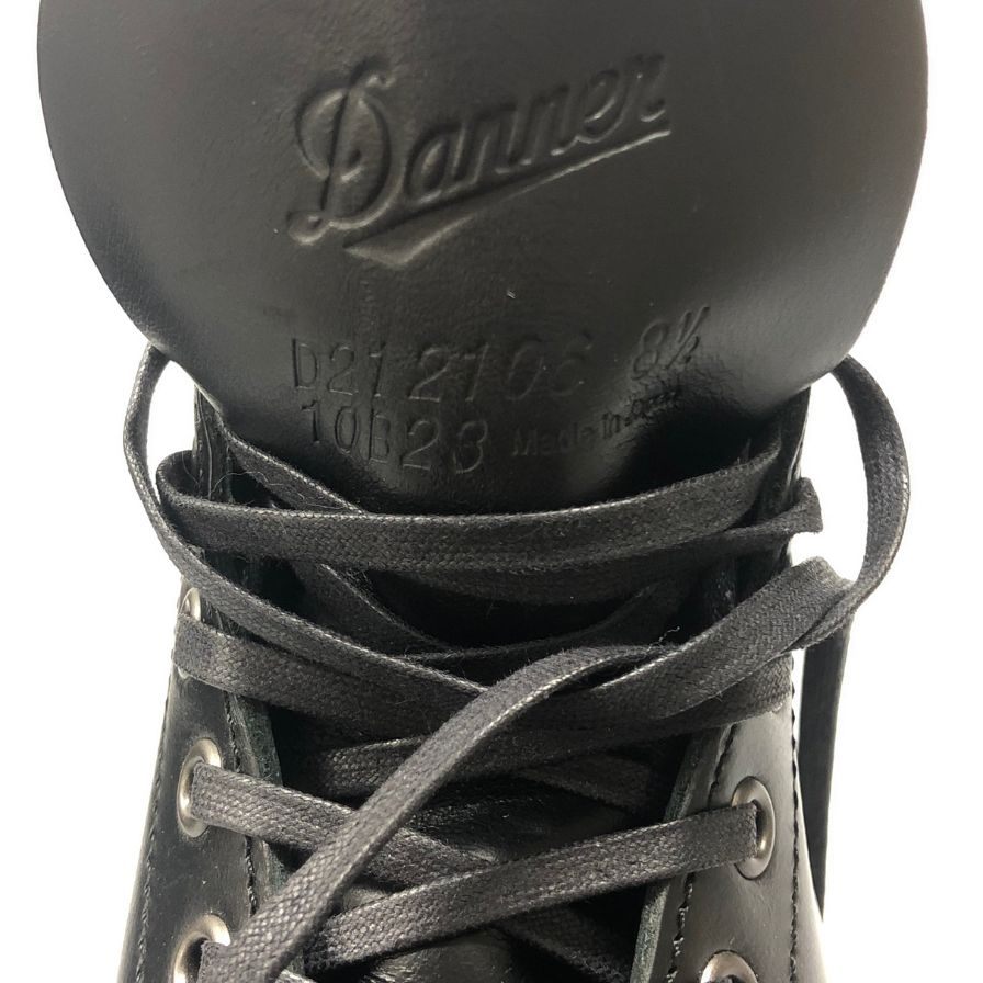 ダナー レースアップブーツ ワーク 6インチトップ D212106 フルグレインレザー ブラック メンズ サイズ8.5 Danner WORK 6 INCH TOP 約26.5cm【AFD2】