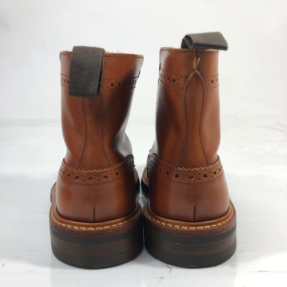 トリッカーズ M2508 ウィングチップ カントリーブーツ メンズ サイズ 8 ブラウン  Tricker’ｓ ブーツ 約26.0cm【LA】【中古】