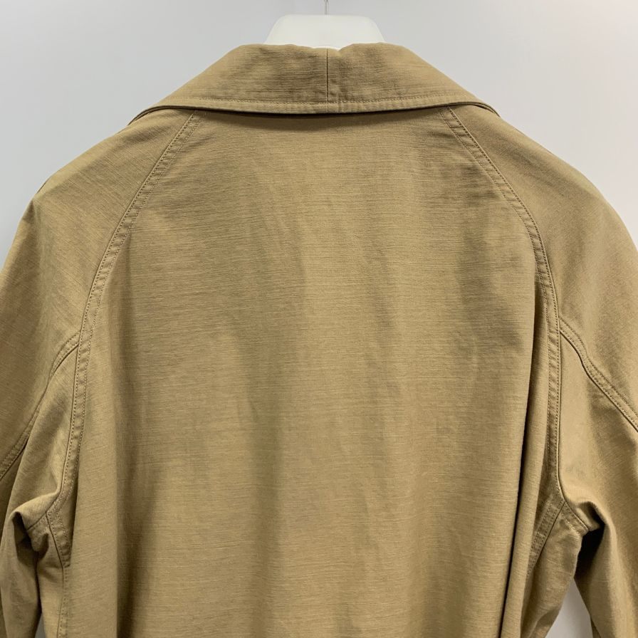 美品◆カモシタ ユナイテッドアローズ ベルテッドコート ベージュ メンズ サイズ48 Camoshita UNITED ARROWS 【AFB22】
