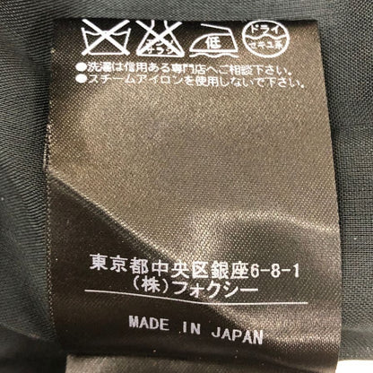 美品◆フォクシー ワンピース サクセススーツ ウール ポリエステル 24939 グレー レディース サイズ40 FOXEY 【AFB35】