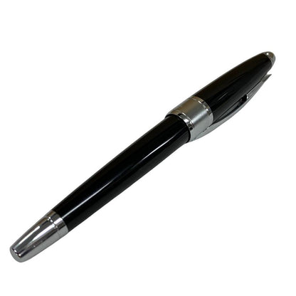 クロス 万年筆 ブラックラッカー EST1846 ペン先18K750 ブラック×シルバー CROSS【AFI4】