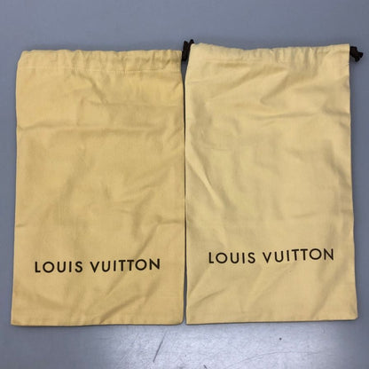 ルイヴィトン レザーシューズ ダービー 外羽根 メンズ サイズ8.5 Ｍ ブラック LOUIS VUITTON 約27.0cm【AFD9-2】