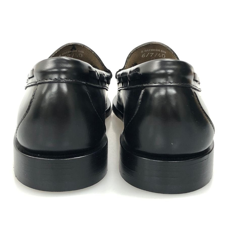 ジーエイチバス レザーシューズ タッセルローファー ブラック メンズ サイズ6 G.H.Bass&Co. ローファー 約24.5cm【LA】【中古】