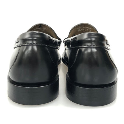 ジーエイチバス レザーシューズ タッセルローファー ブラック メンズ サイズ6 G.H.Bass&Co. ローファー 約24.5cm【LA】【中古】