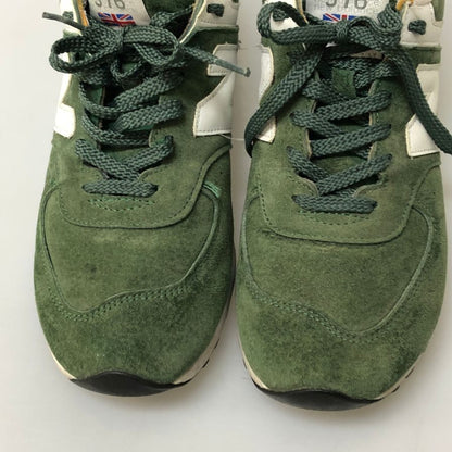 ニューバランス スニーカー M576GG MADE IN ENGLAND スエード サイズ USA9 グリーン New Balance 約27.0cm【AFC35】