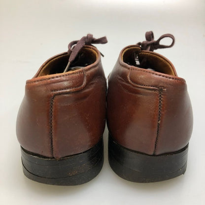 オールデン レザーシューズ Vチップ 549 旧ロゴ カーフ メンズ サイズUS6 ブラウン ALDEN ビジネスシューズ 約24.0cm【LA】【中古】