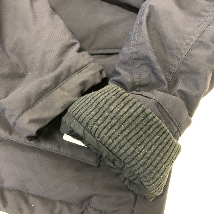 中古◆アディダス ヘビーダウンパーカ BQ5259 メンズ ネイビー サイズ085 ADIDAS 【AFA13】