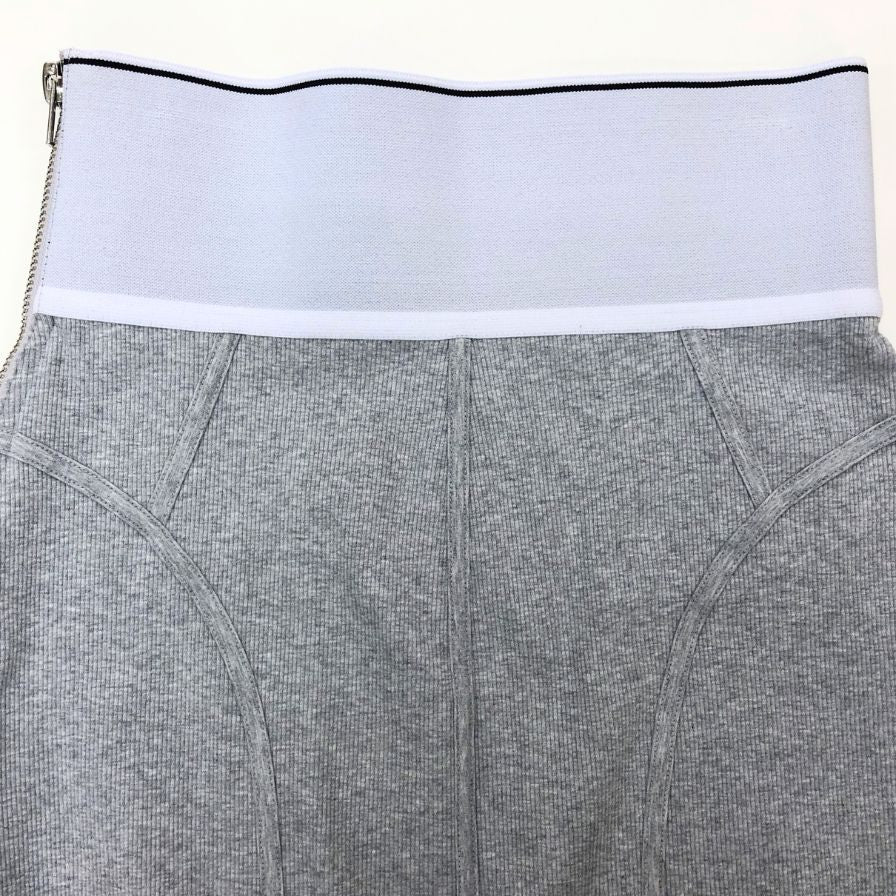 alexanderwang グレー タイトスカート　xs アレキサンダーワン タイトスカート サイドジップ グレー