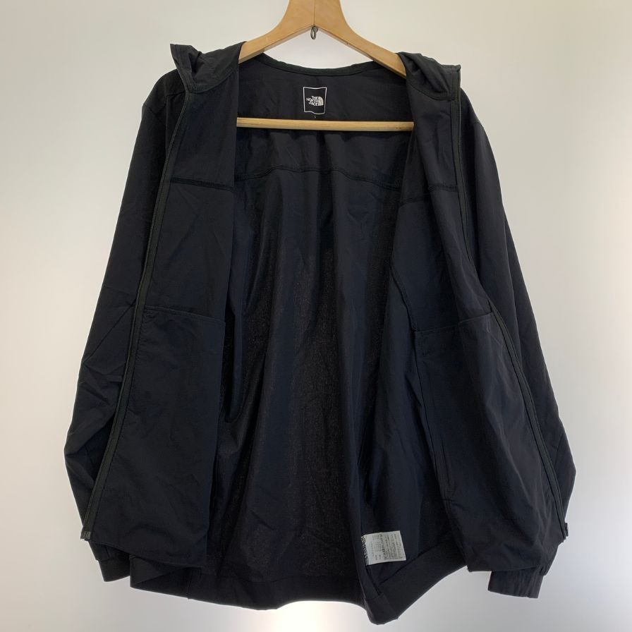 新品同様◆ザ ノース フェイス NP22581 フレキシブルフーディトレーニングウエア ブラック メンズ サイズL THE NORTH FACE 【AFB20】