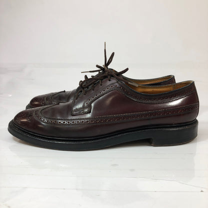 フローシャイム インペリアル ウイングチップ コードバン レザーシューズ メンズ サイズ10 ブラウン Florsheim Imperial 約28.0cm【AFC43】