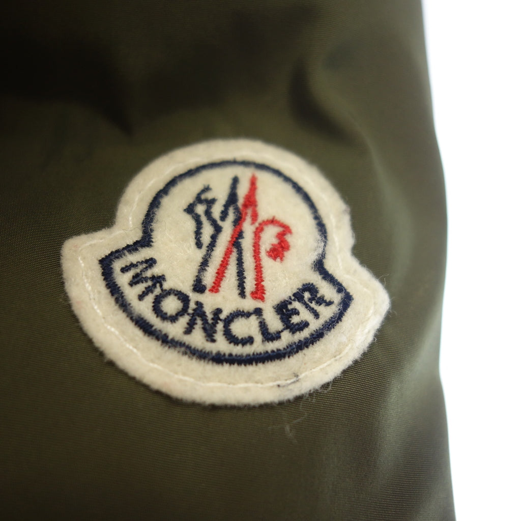 美品◆モンクレール ダウンジャケット メンズ サイズ2 カーキ MONCLER【AFB47】