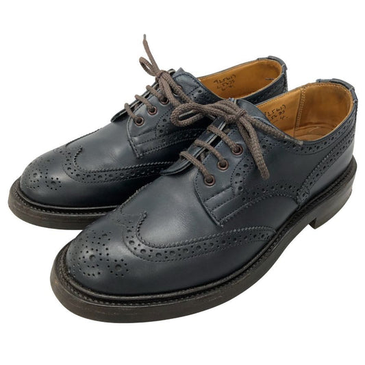 トリッカーズ ウイングチップ L5633 メンズ ネイビー サイズUK6  Tricker's ビジネスシューズ 約24.5cm【LA】【中古】