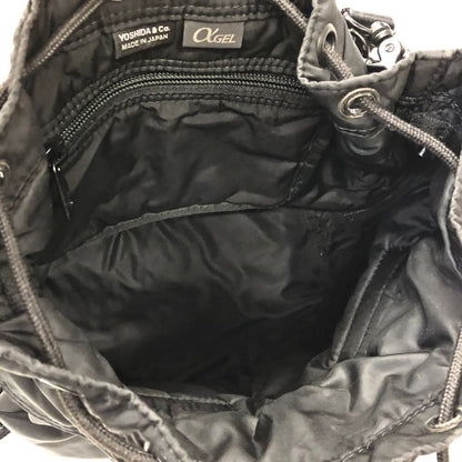 ポーター  αゲル センシズ 2way ショルダーバッグ メンズ ブラック PORTER αGEL【AFE10】