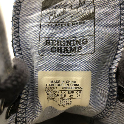 コンバース チャックテイラー ローカットスニーカー レイニングチャンプ キャンバス ネイビー メンズ サイズ27cm CONVERSE CHUCK TAYLOR REIGNING CHAMP 約27.0cm【AFC35】