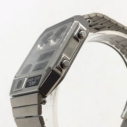 シチズン 腕時計 レコードレーベル クロノグラフ メタリック アナデジテンプ JG2101-51H CITIZEN【AFI3】