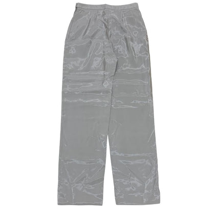 ジョルジオアルマーニ パンツ サイドジップ グレー レディース  サイズ38 GIORGIO ARMANI 【AFB35】