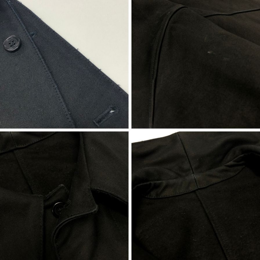 中古◆アナトミカ コットン ジャケット フランス製 メンズ ブラック サイズＭ ANATOMICA 【AFA1】